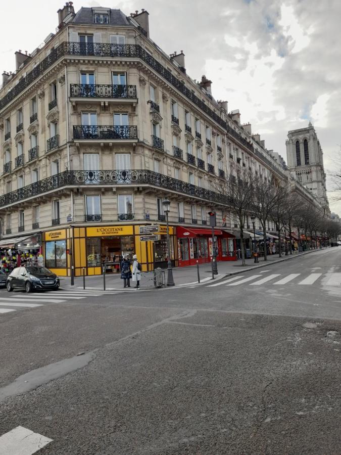 Cosy 2 Pieces Typiquement Parisien A Notre-Dame Apartman Kültér fotó